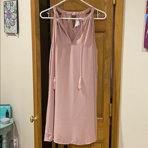 Mauve olive + oak dress